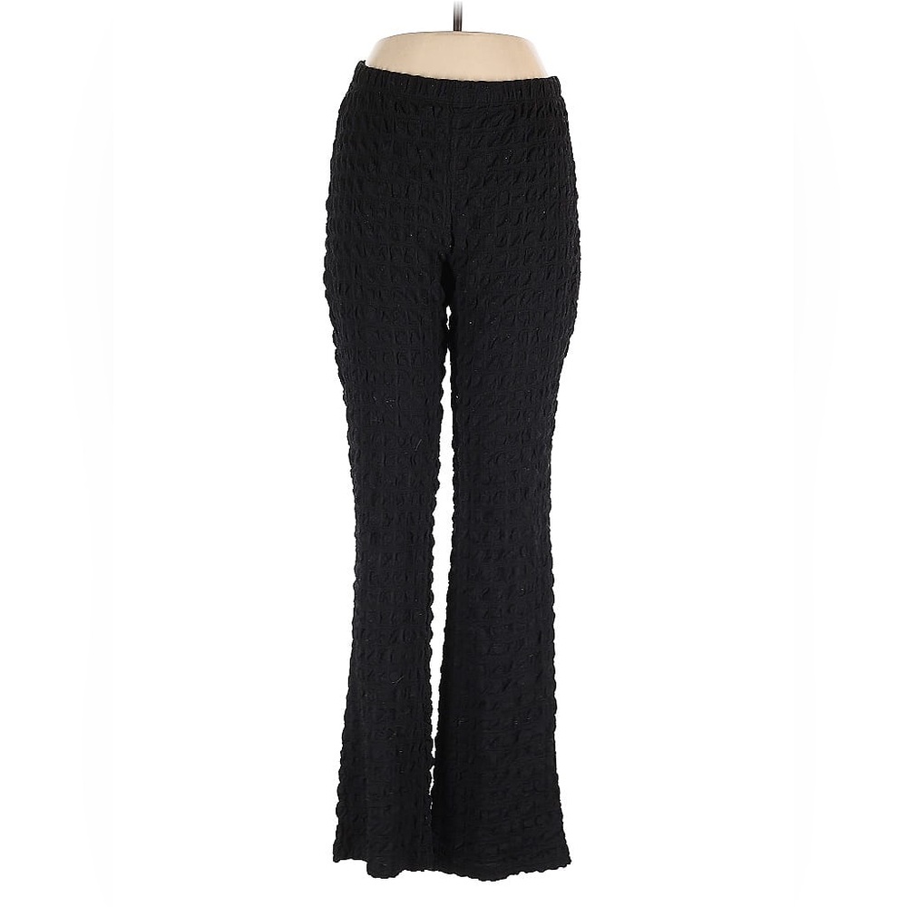 Urban Outfitters Black Ruffled Dress Pants